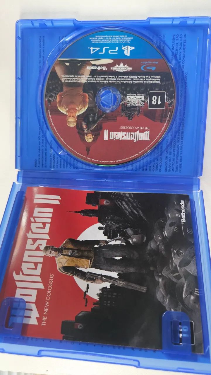 Wolfenstein II Ps4 original seminovo - Foto 3