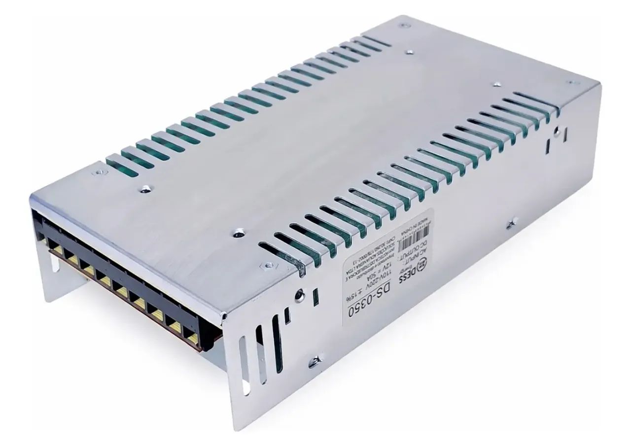 Fonte Chaveada 12v 50a 600w Bivolt Conversor Elétrico - Foto 2