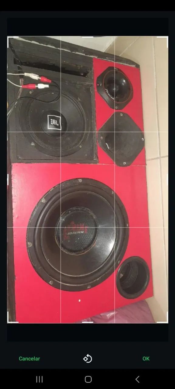 Vendo caixa trio 