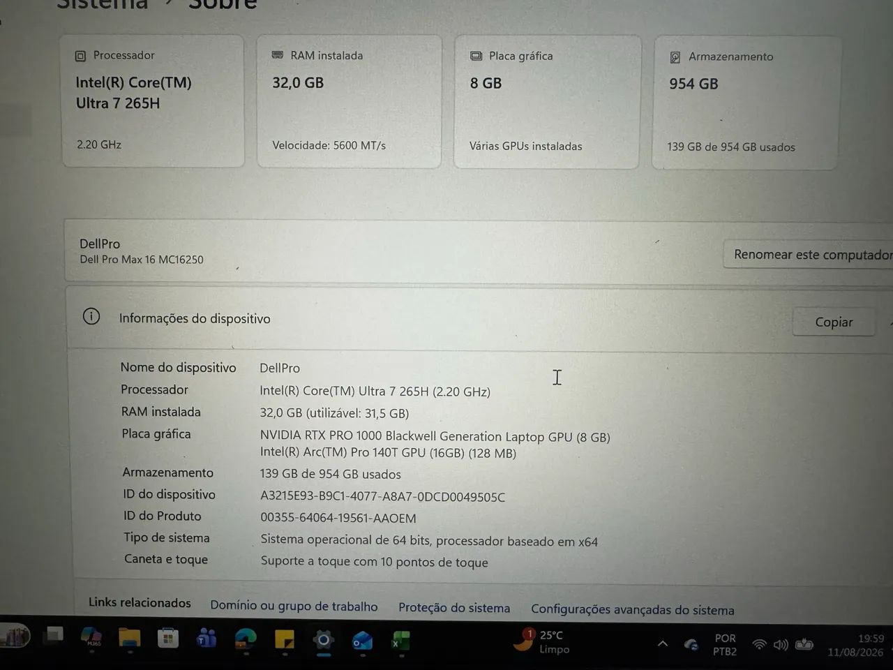 Notebook Dell Pro Max 16  - Foto 5