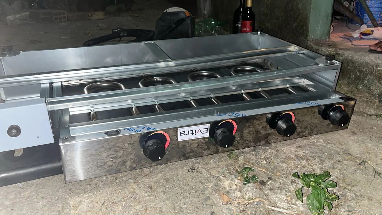 CHAPA PARA HAMBURGUERIA ? NOVA, NUNCA USADA! - Foto 3