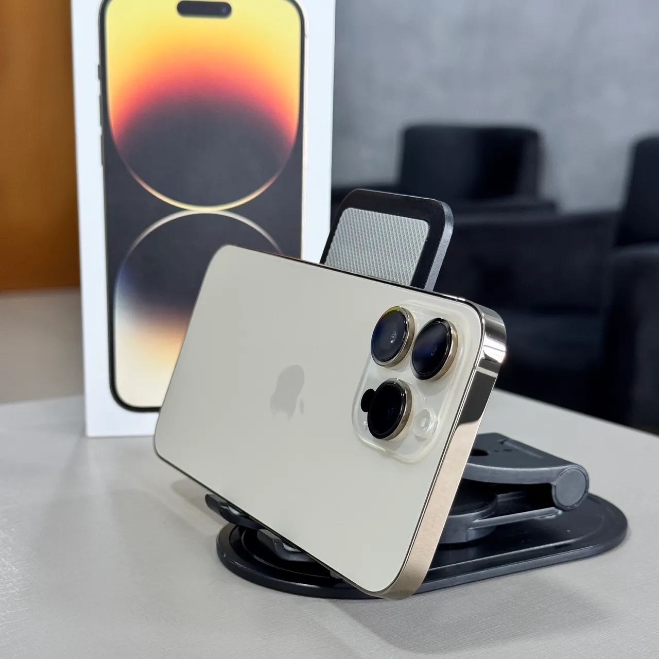 iPhone 14 Pro Max 128gb gold - Foto 3