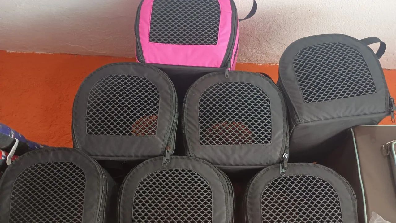 Bolsa flexível para cães e gatos cabine 