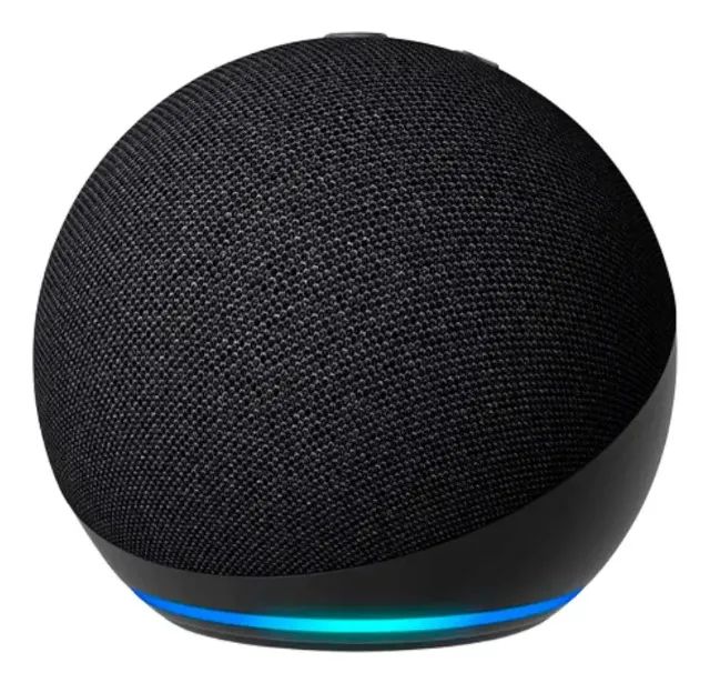 Alexa Amazon Echo Dot 5 Geração Assistente Virtual Preto - Foto 4
