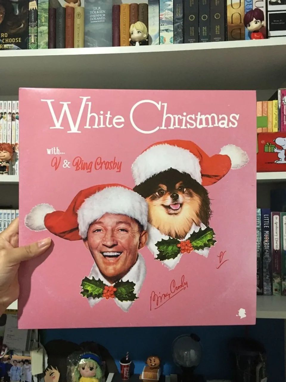 BTS V X Bing Crosby - White Christmas LP/vinil [Zoetrope] - CDs