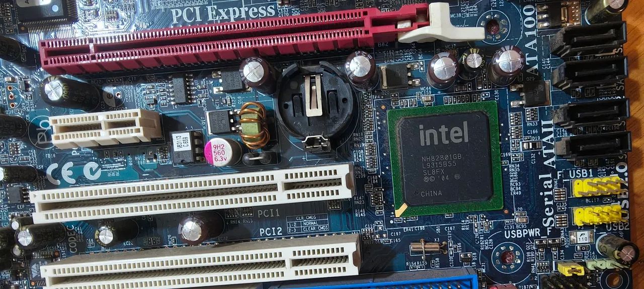 Placa mãe com processador Core2Quad Q8400 e 4G RAMB - Foto 4