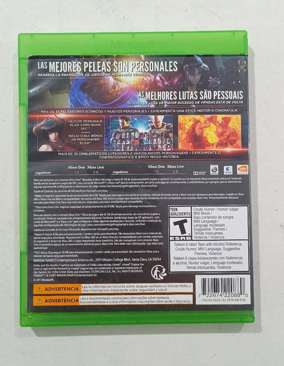 Jogo Xbox one Tekken 7 (físico) - Foto 3