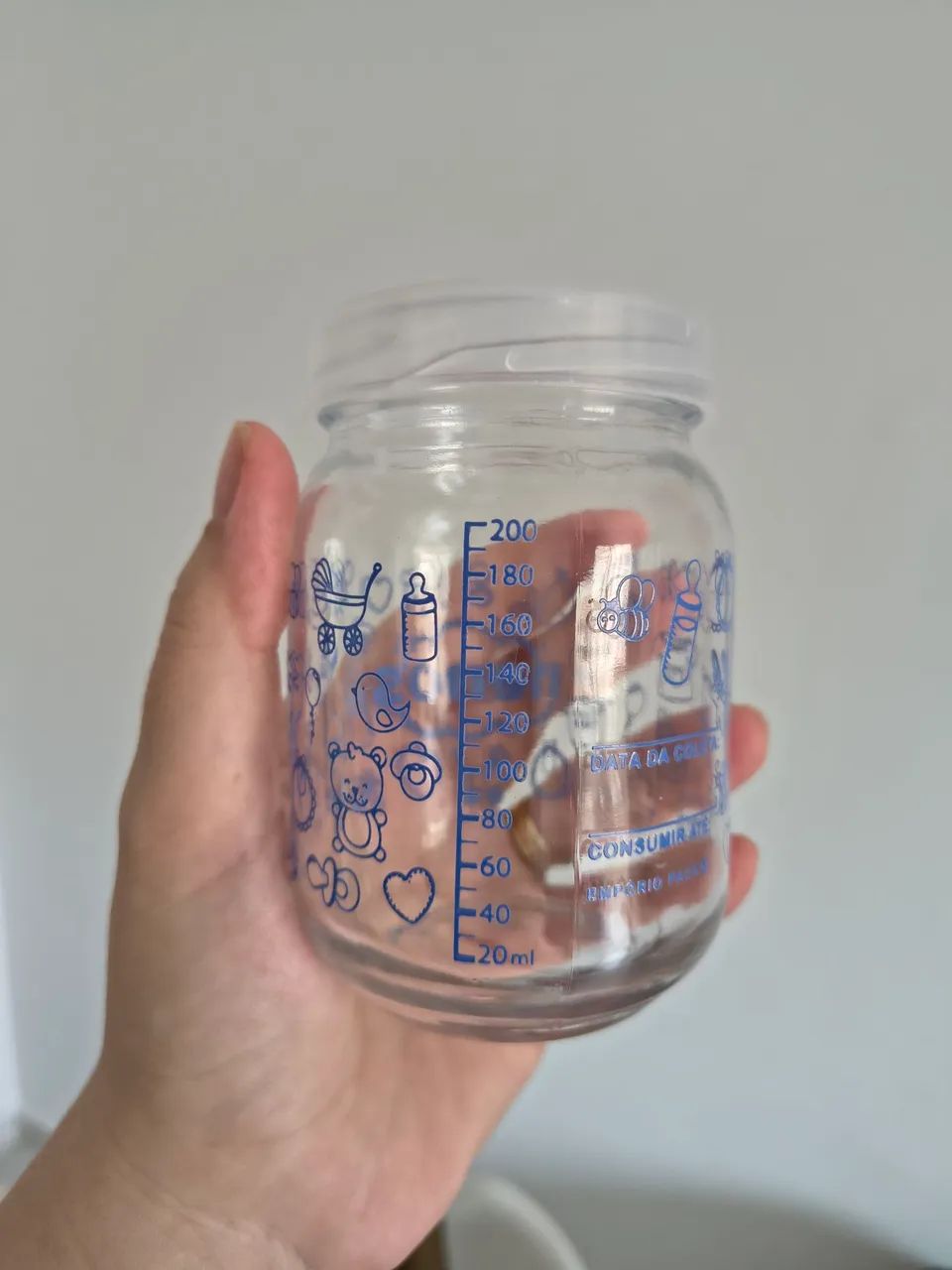 Bomba de leite com potes de vidro - Foto 2
