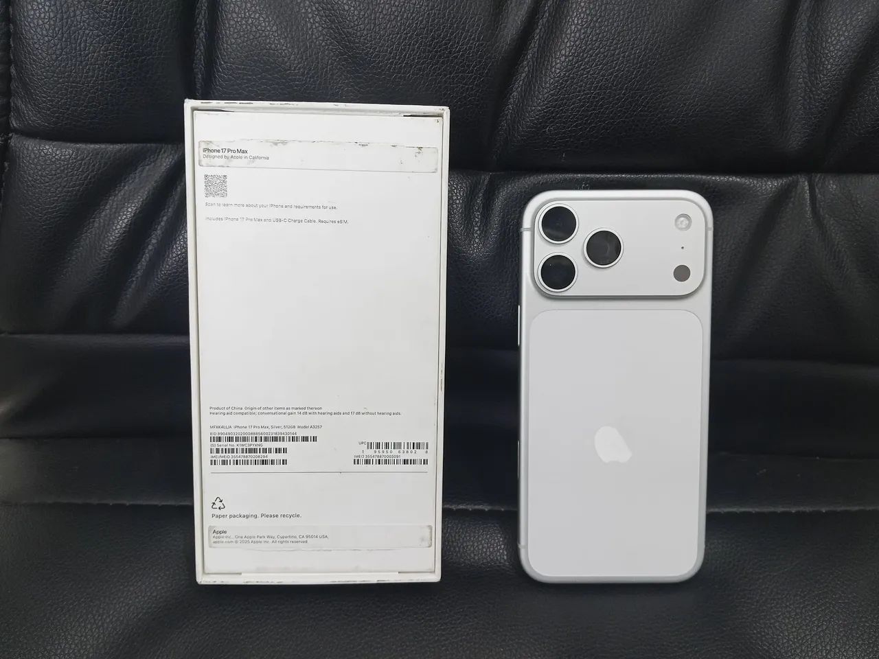 iPhone 17 pro Max 512 GB bloqueio de operadora - Foto 4