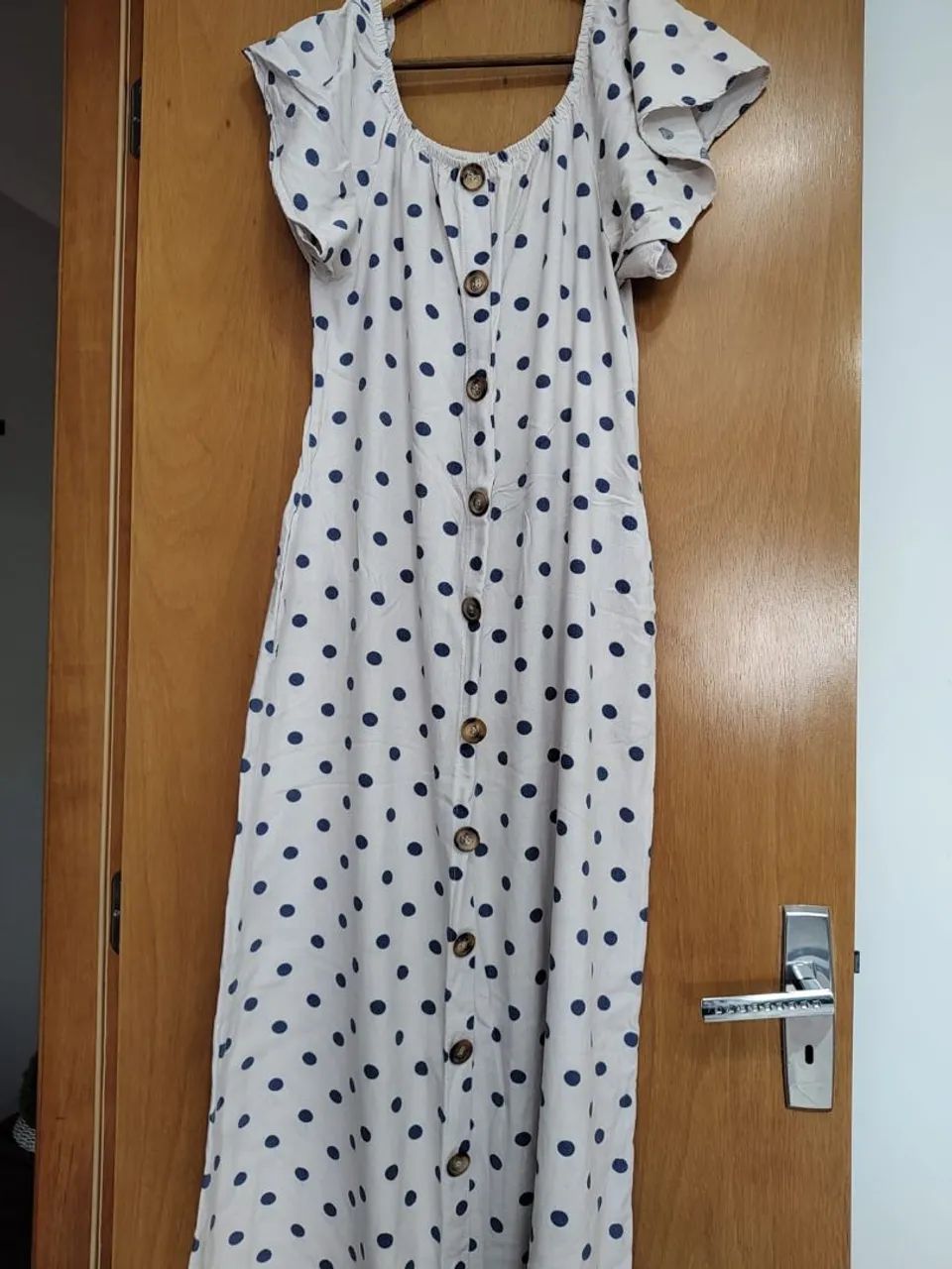 Vestido longo off-white - Foto 3
