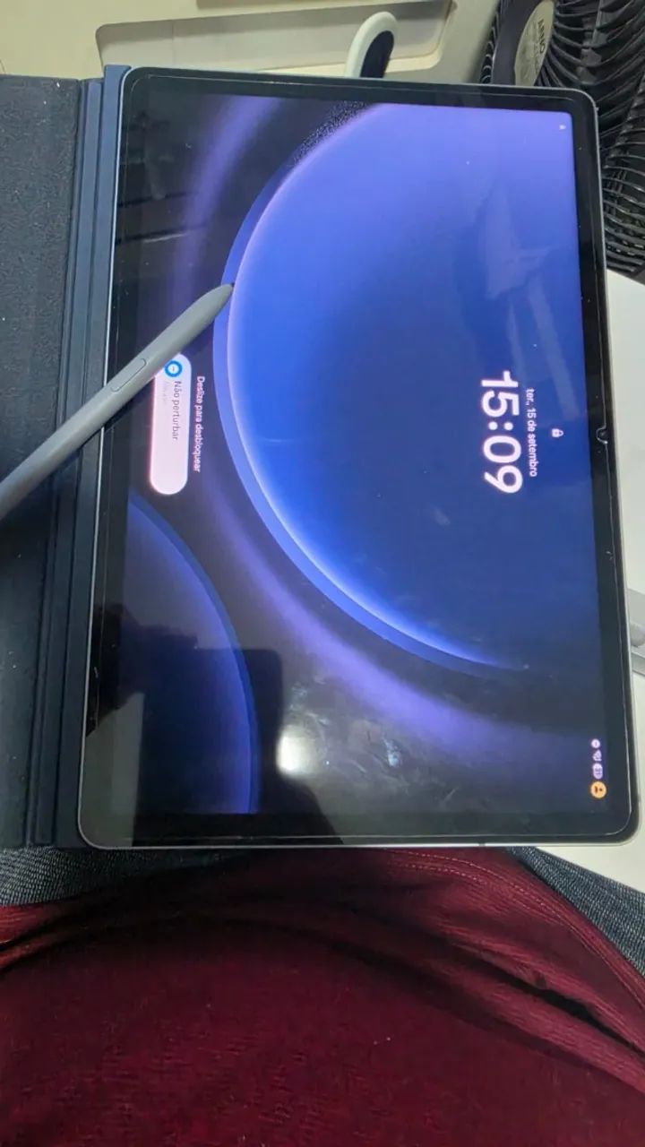 ? SAMSUNG GALAXY TAB S9 FE 128GB + CANETA + CAPA + CAIXA - Foto 2