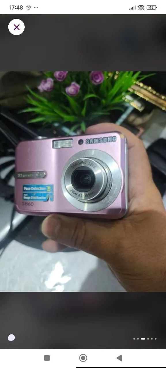 Câmera digital Samsung S860 a pilha AA - Foto 3