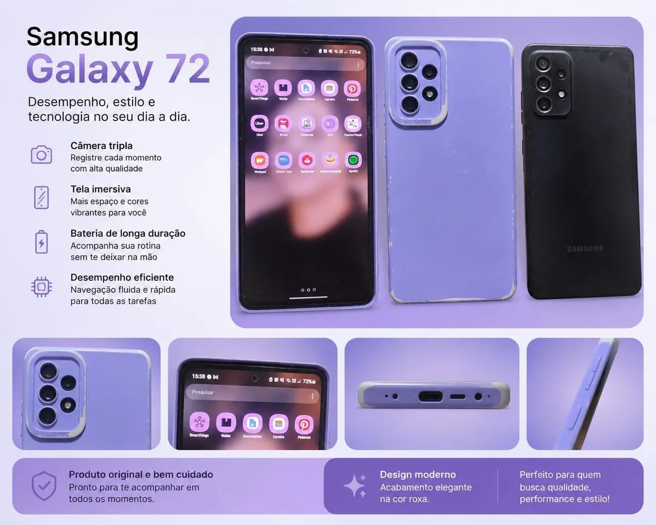 Vende se Samsung A72