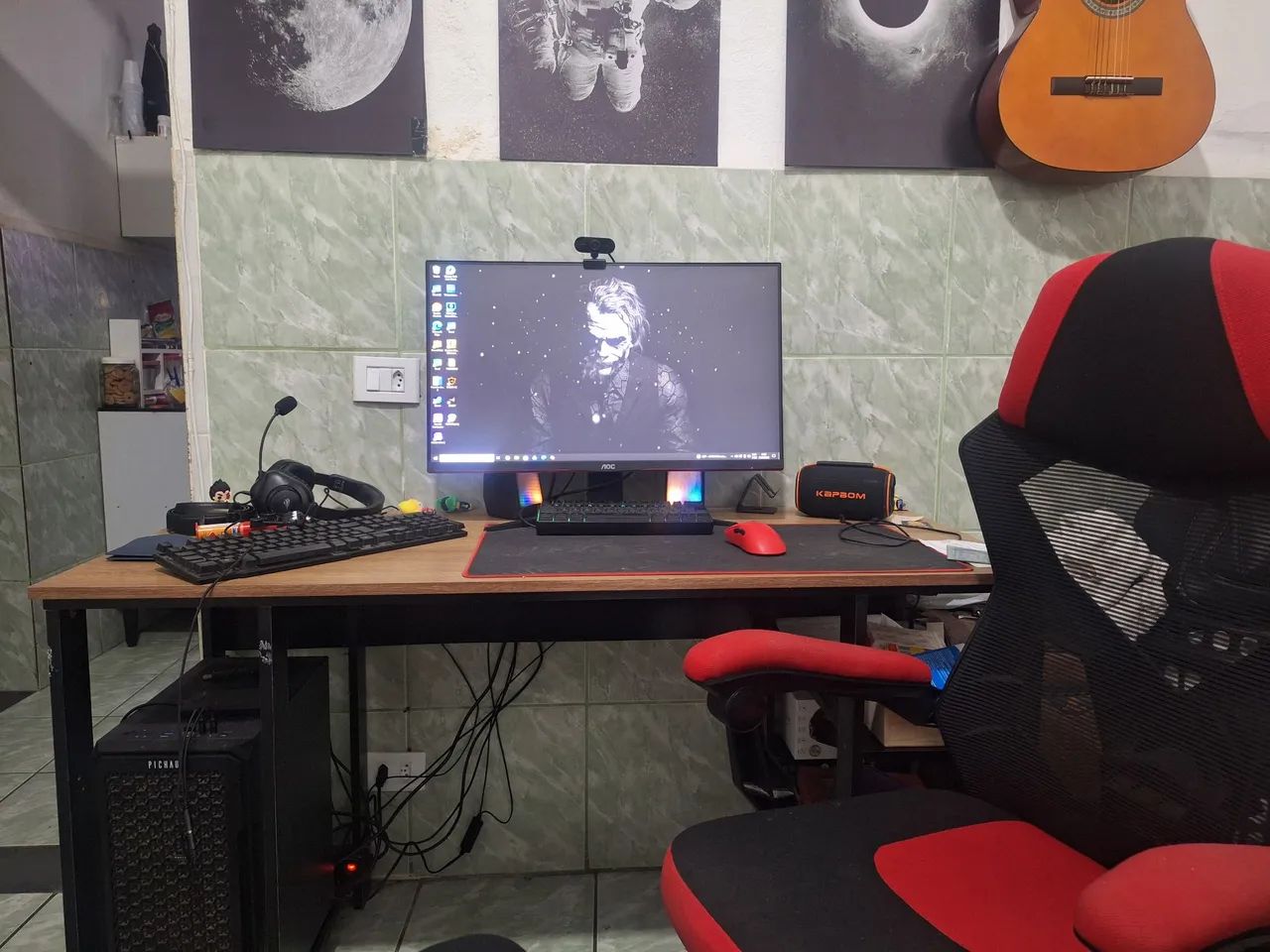 Vende-se pc gamer + mesa + cadeira