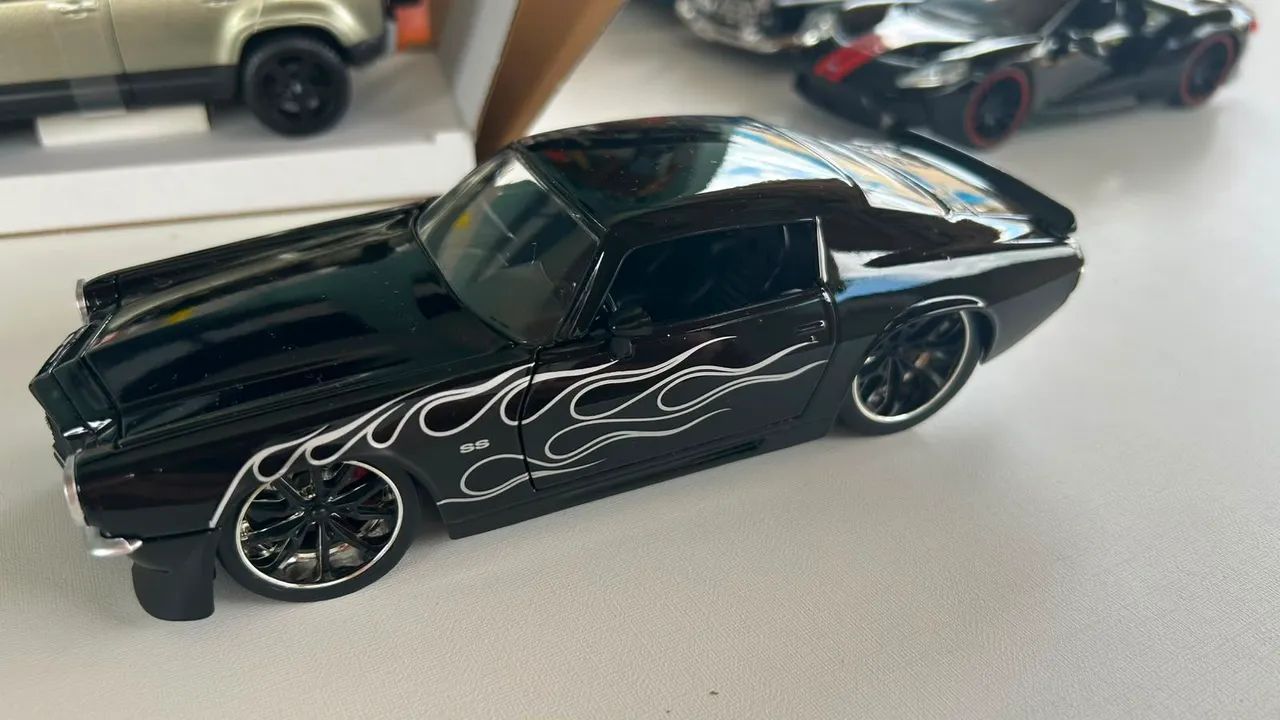 Miniatura 1/24 Camaro 1971 - Jada (novo) - Foto 2