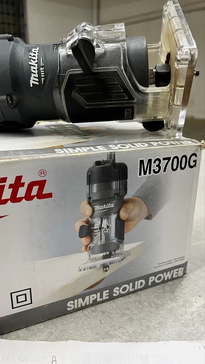 Tupia De Laminacao 6mm 1/4'' Makita Ssp 530w 110v - Foto 5