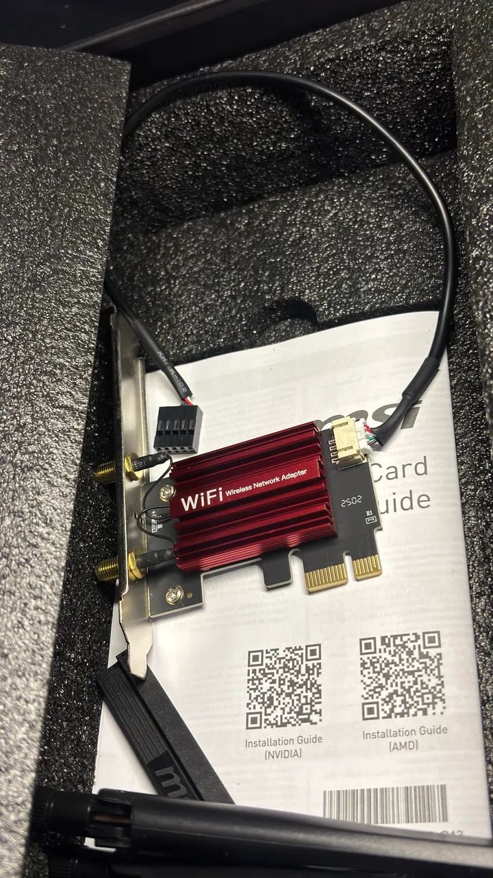 placa de wifi e bluetooth