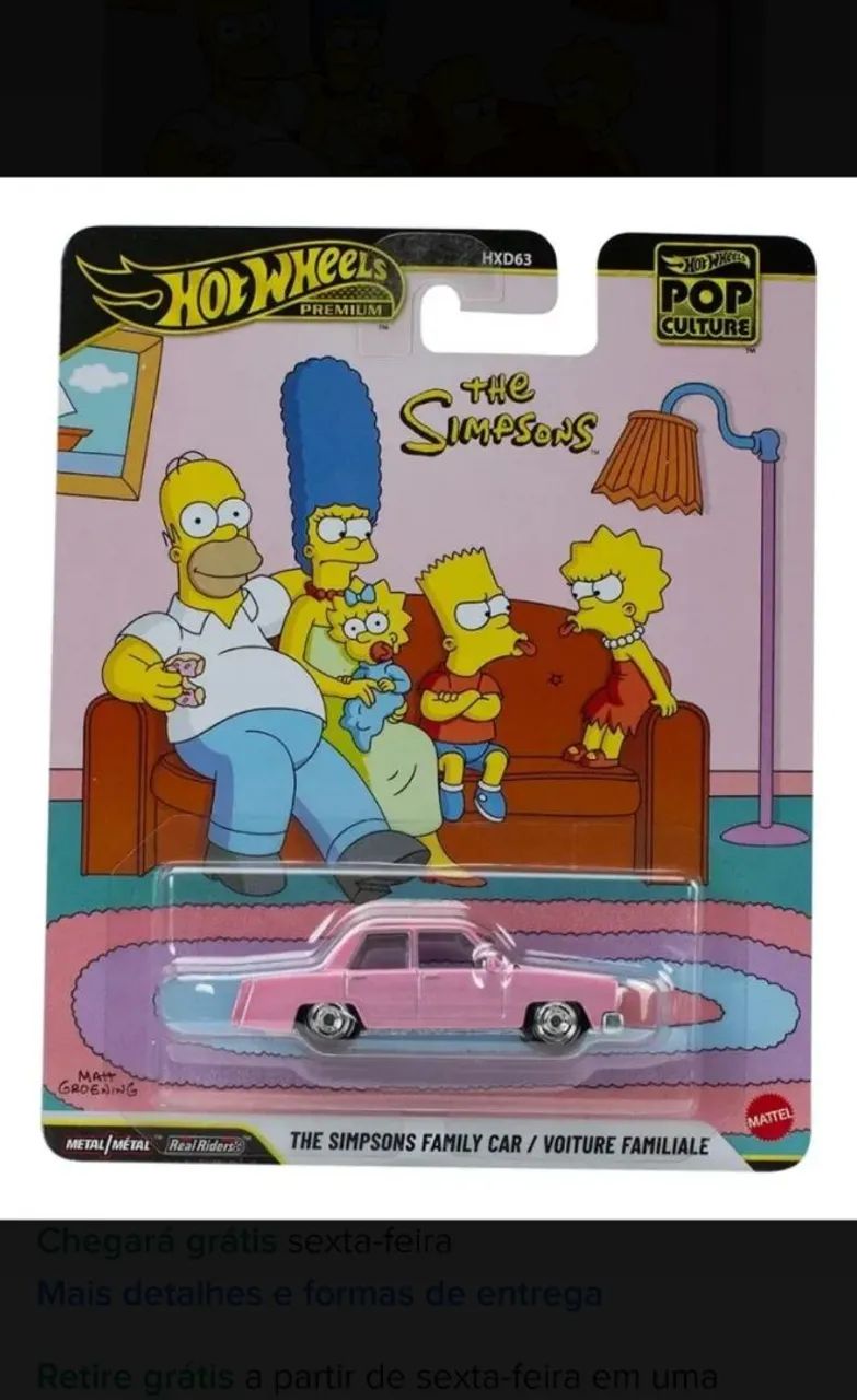 Hot whells Simpsons pop culture