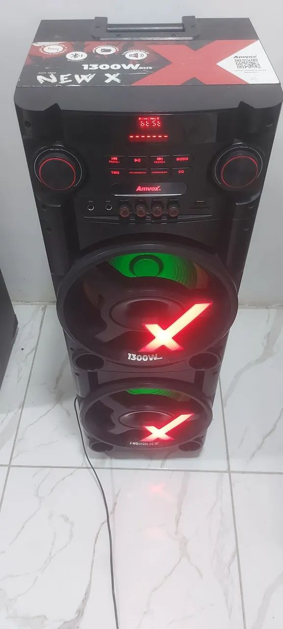 Vendo Som Amvox 1300 RMS 