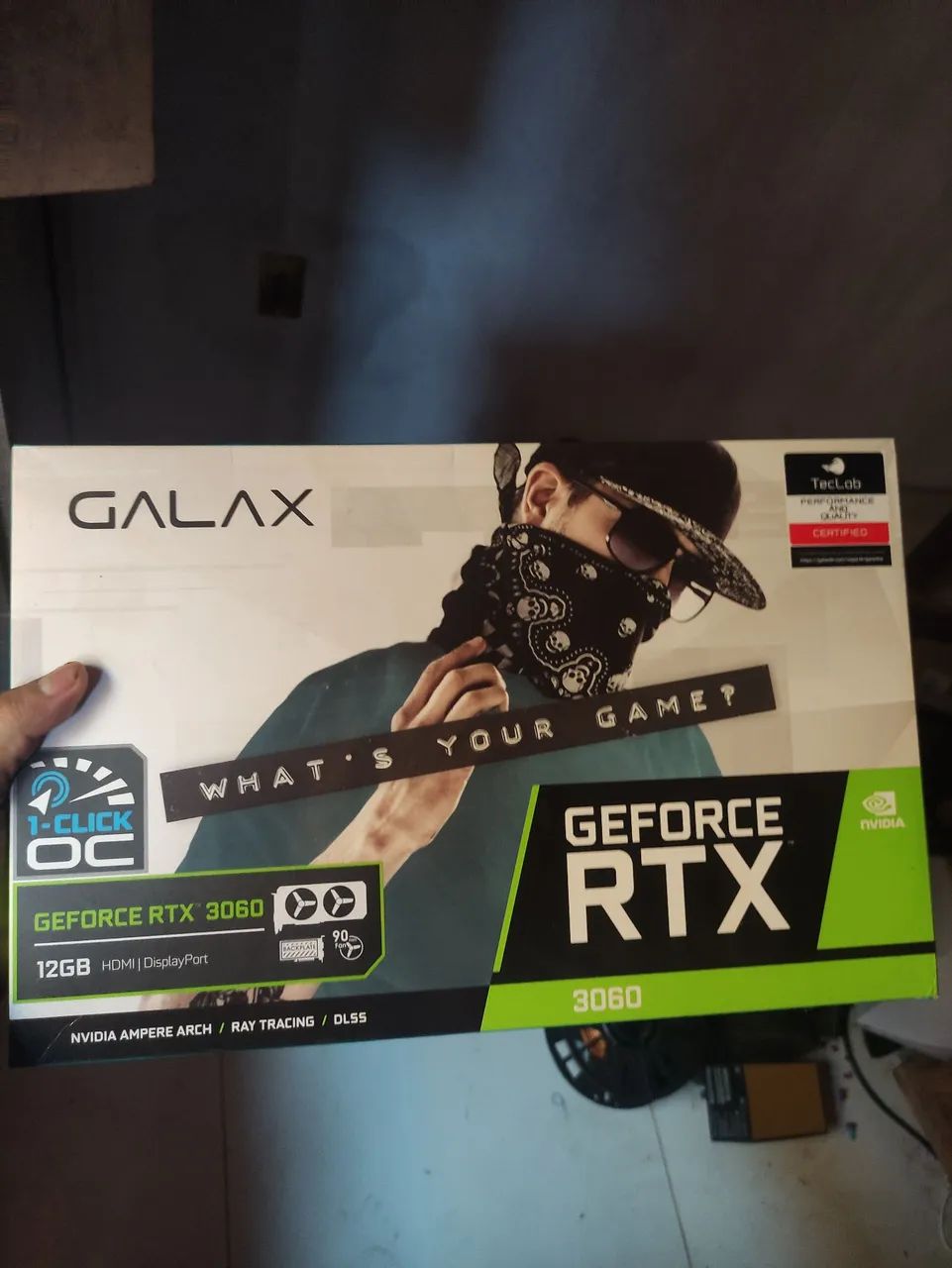 RTX3060 12G Placa de vídeo 