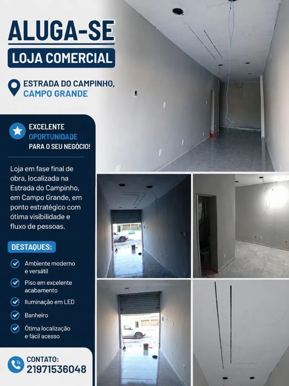 Loja localizada na Estrada do Campinho, em Campo Grande