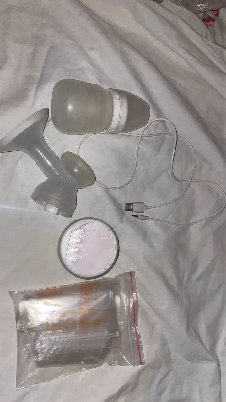 Kit bomba de tirar leite elétrica - Foto 3