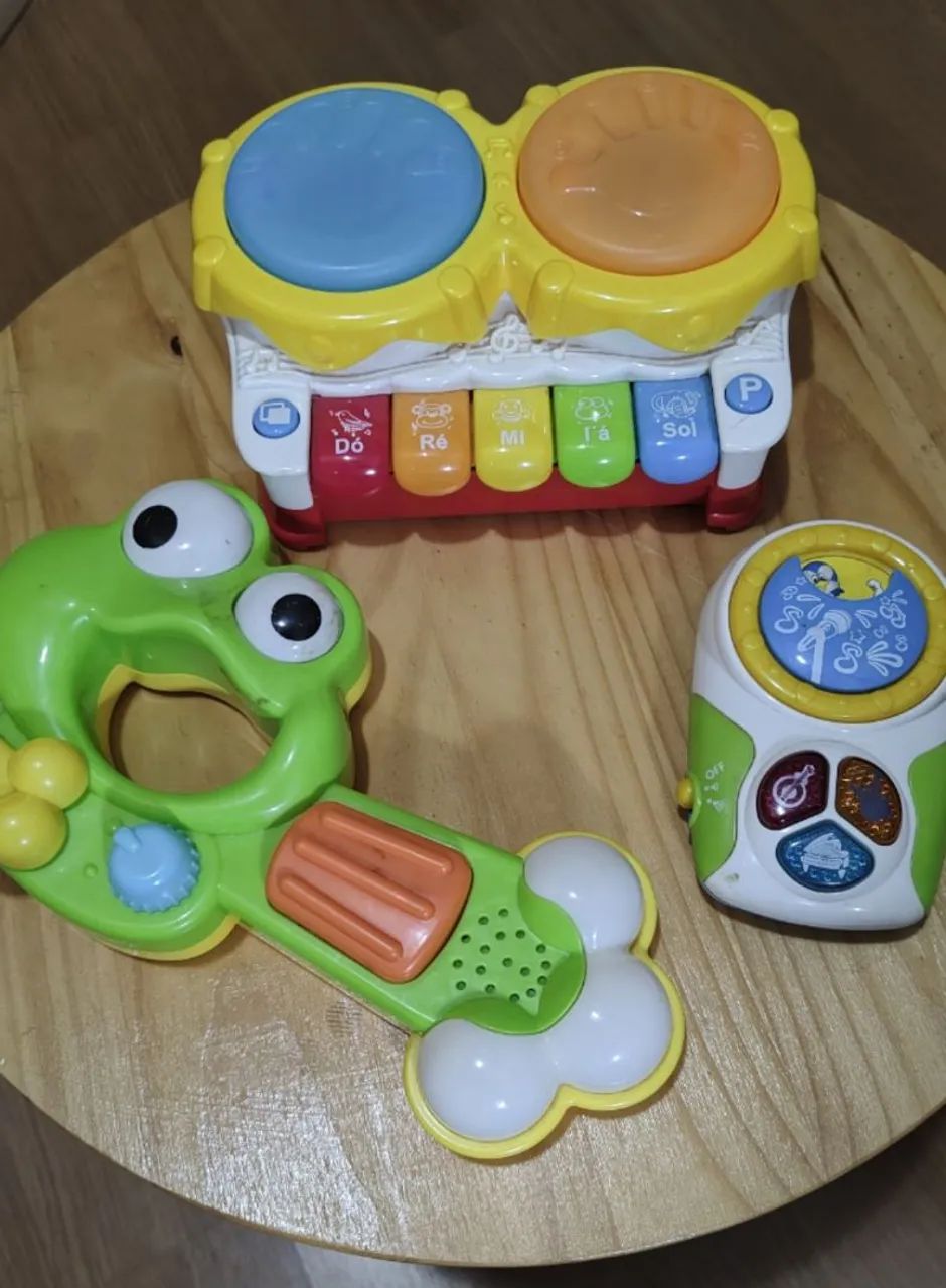 COMBO Brinquedos eletrônicos infantis para bebê 