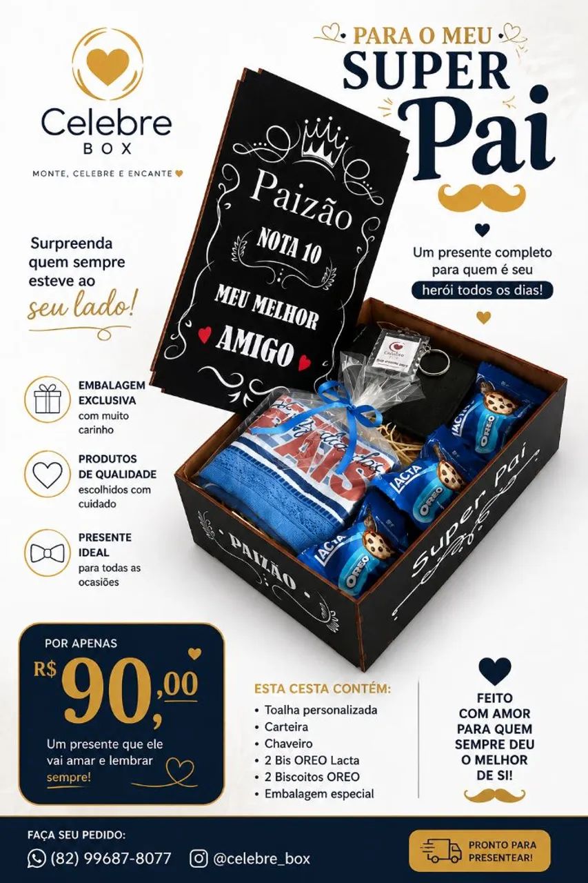 Caixa especial dia dos pais - Foto 2