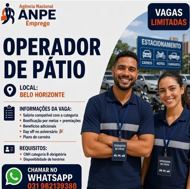 OPERADOR DE PÁTIO - MANOBRISTA