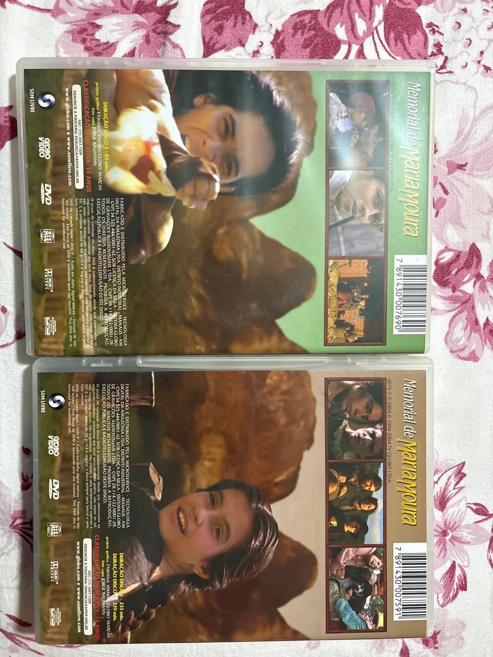 DVDs Memorial de Maria Moura - discos 1,2 e 3 - Foto 2