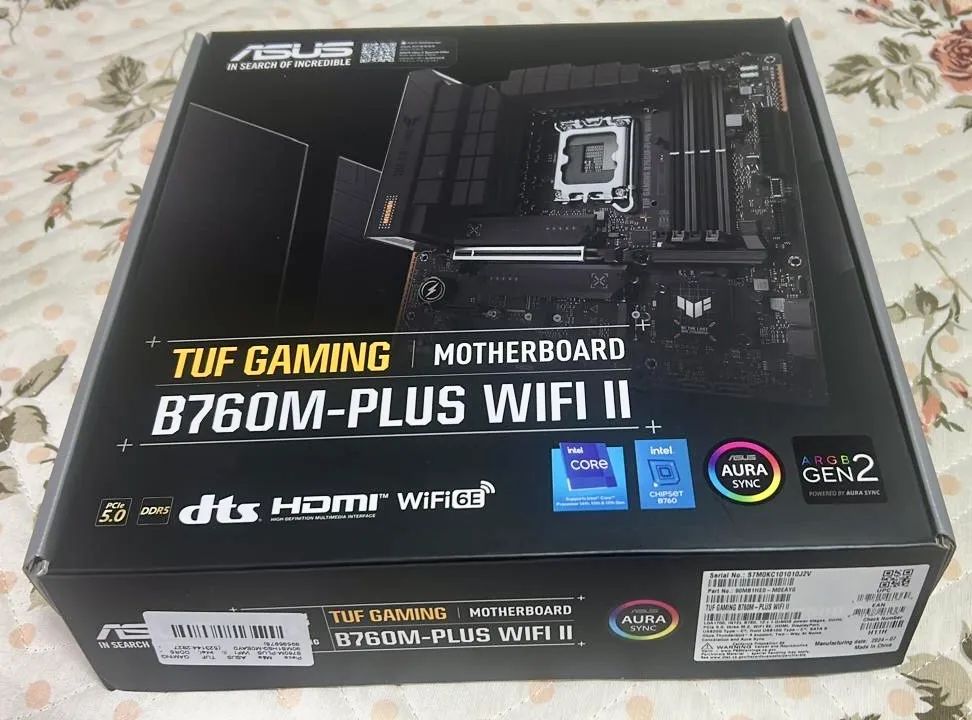 Placa Mãe Asus TUF Gaming B760M-Plus DDR5