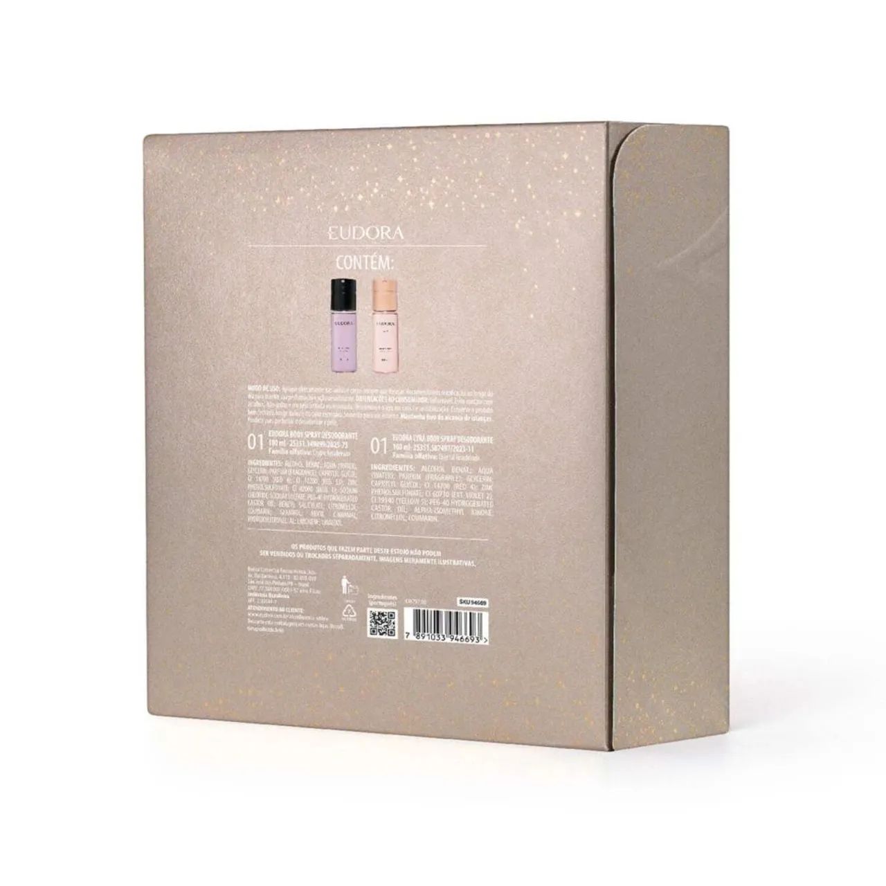 Kit Presente Natal Eudora Duo Body Sprays (2 Itens) - Foto 4