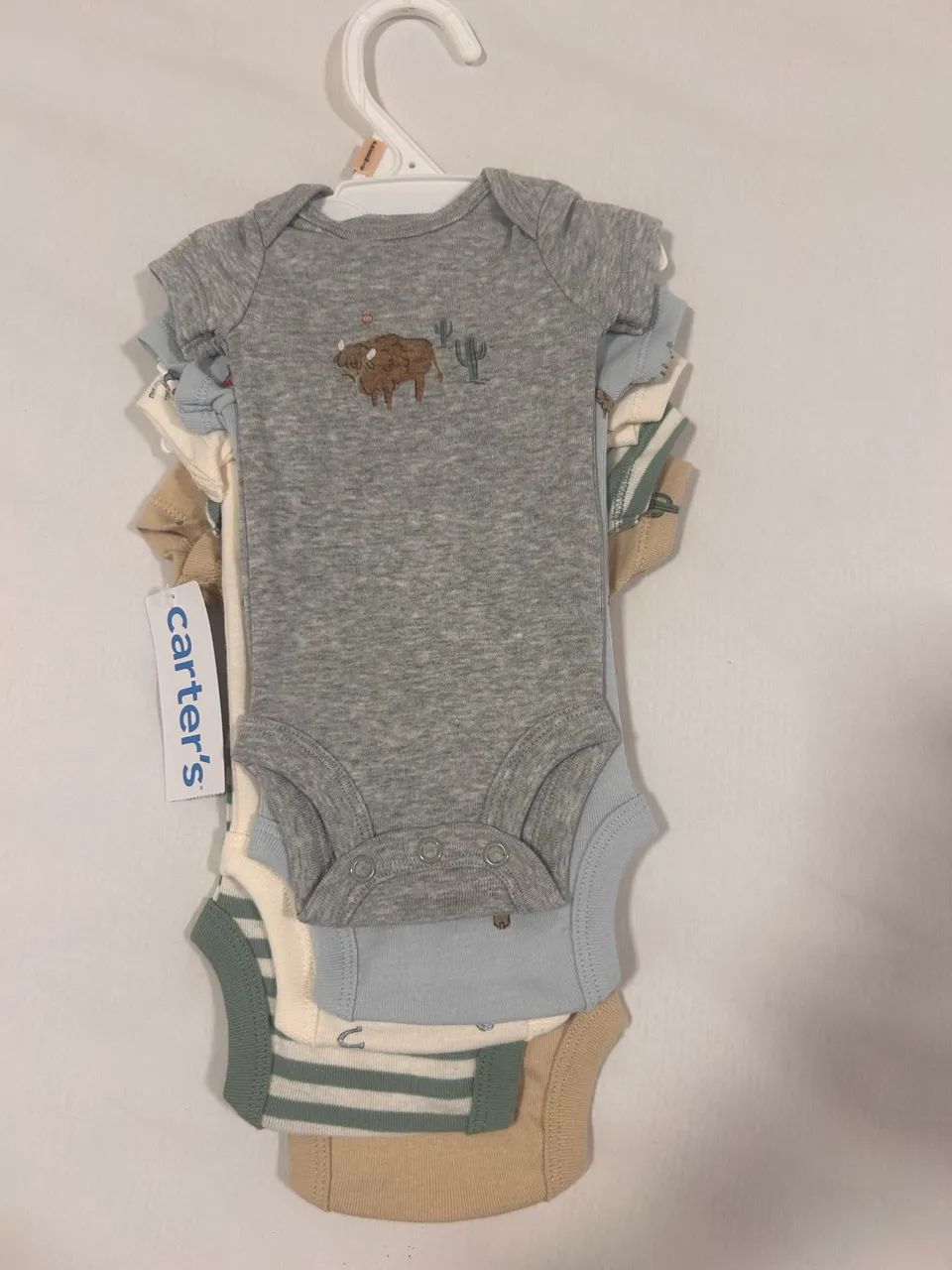 Kit 5 bodys Carter?s Prematuro Novo com etiqueta  - Foto 2