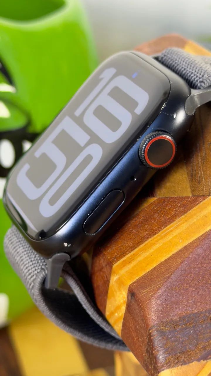 Apple Watch série 7 45mm gps + celular *566* - Foto 3