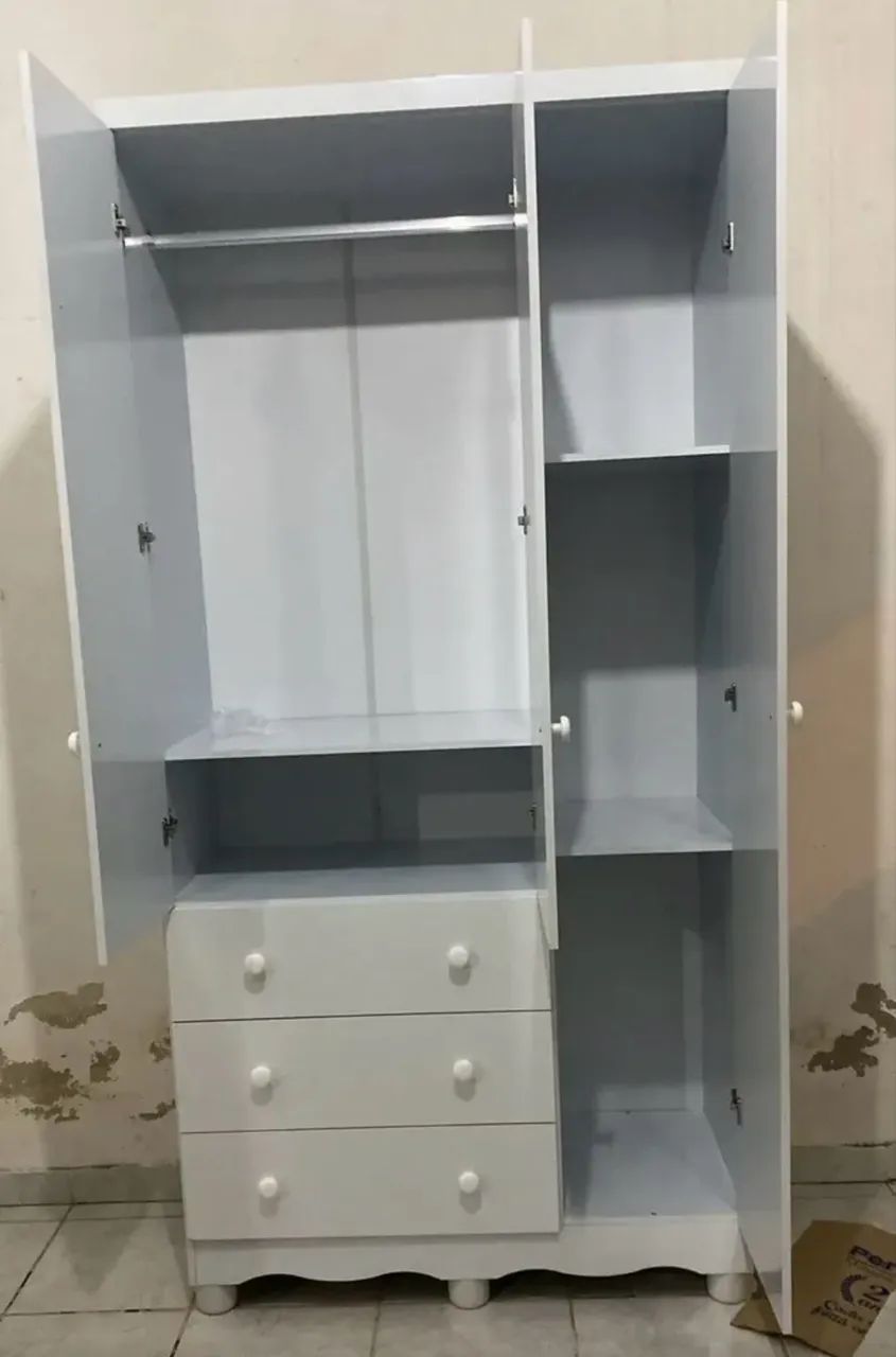 Guarda roupa infantil MDF até 12x sem juros  - Foto 2