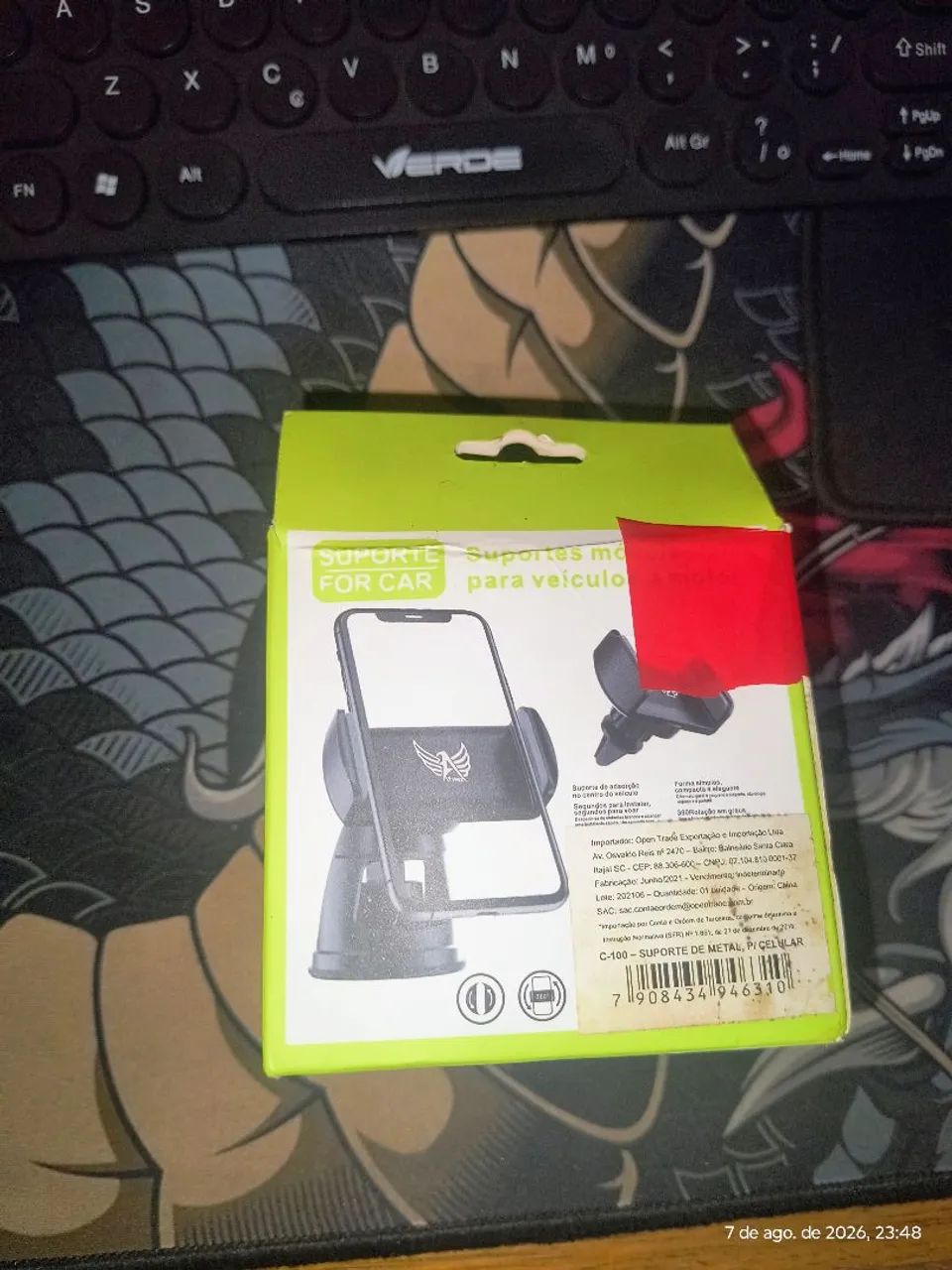 Suporte de celular para carro - Novo - R$ 15 - Foto 2