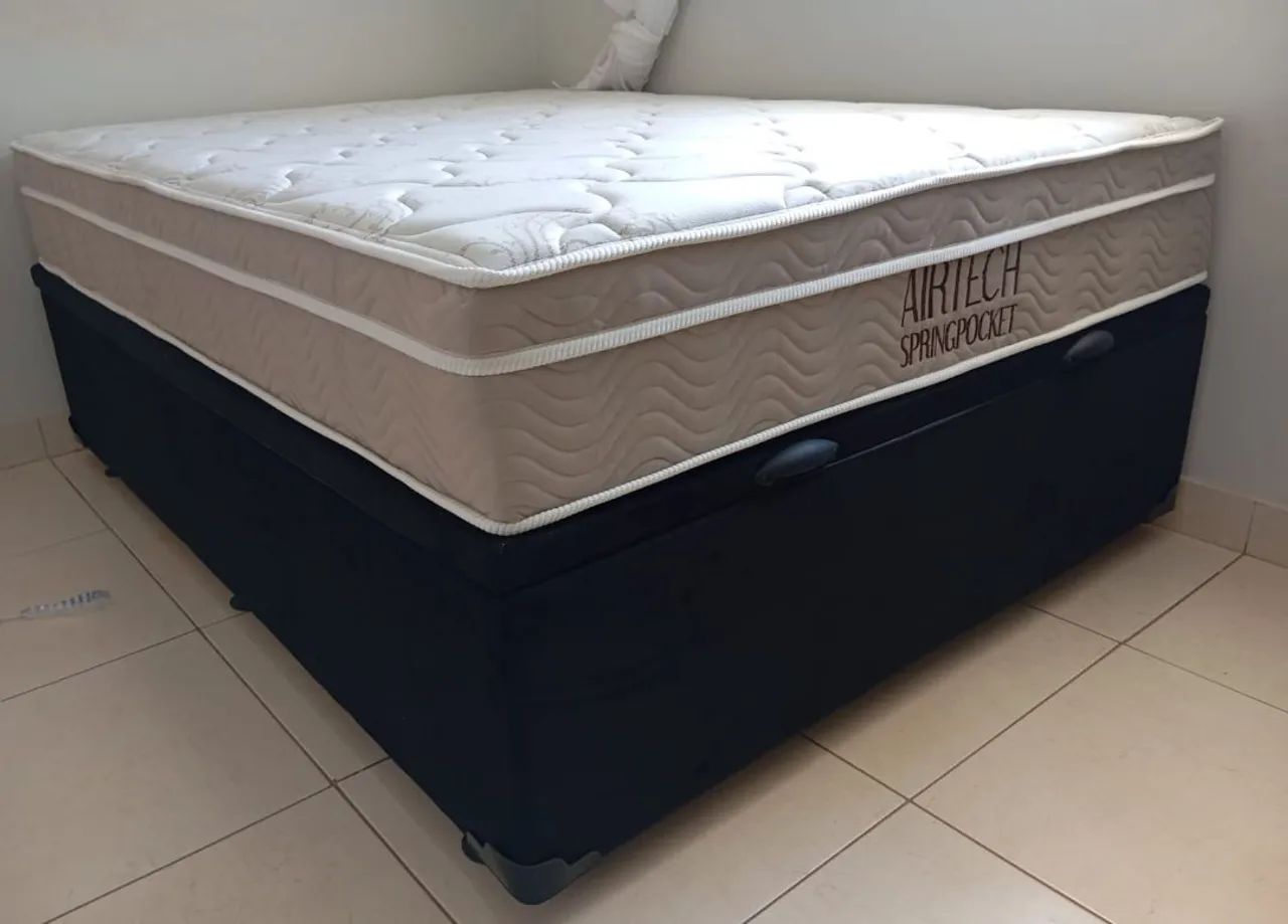 Cama box baú Ortobom molas ensacadas  - Foto 2