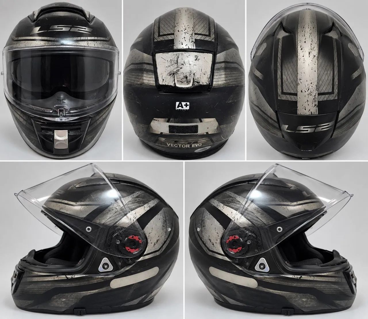 Capacete LS2 Vector Tripla Proteção 