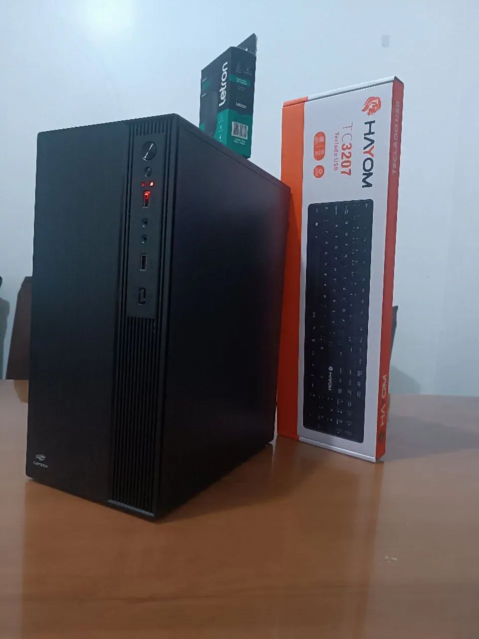 CPU i5 na caixa, ssd257, 8gb no ponto de trabalho 