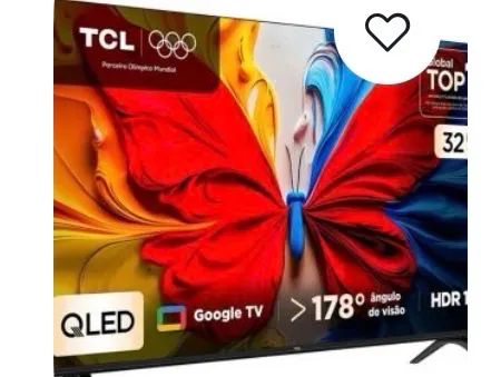 TV TCL Qled 32 plg pouquíssimo uso