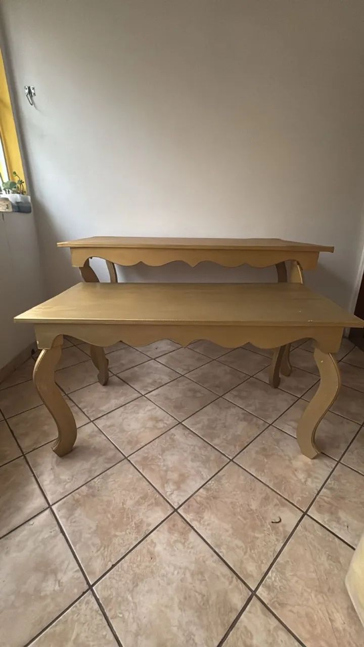 Conjunto mesas colonias para decoração de festas 