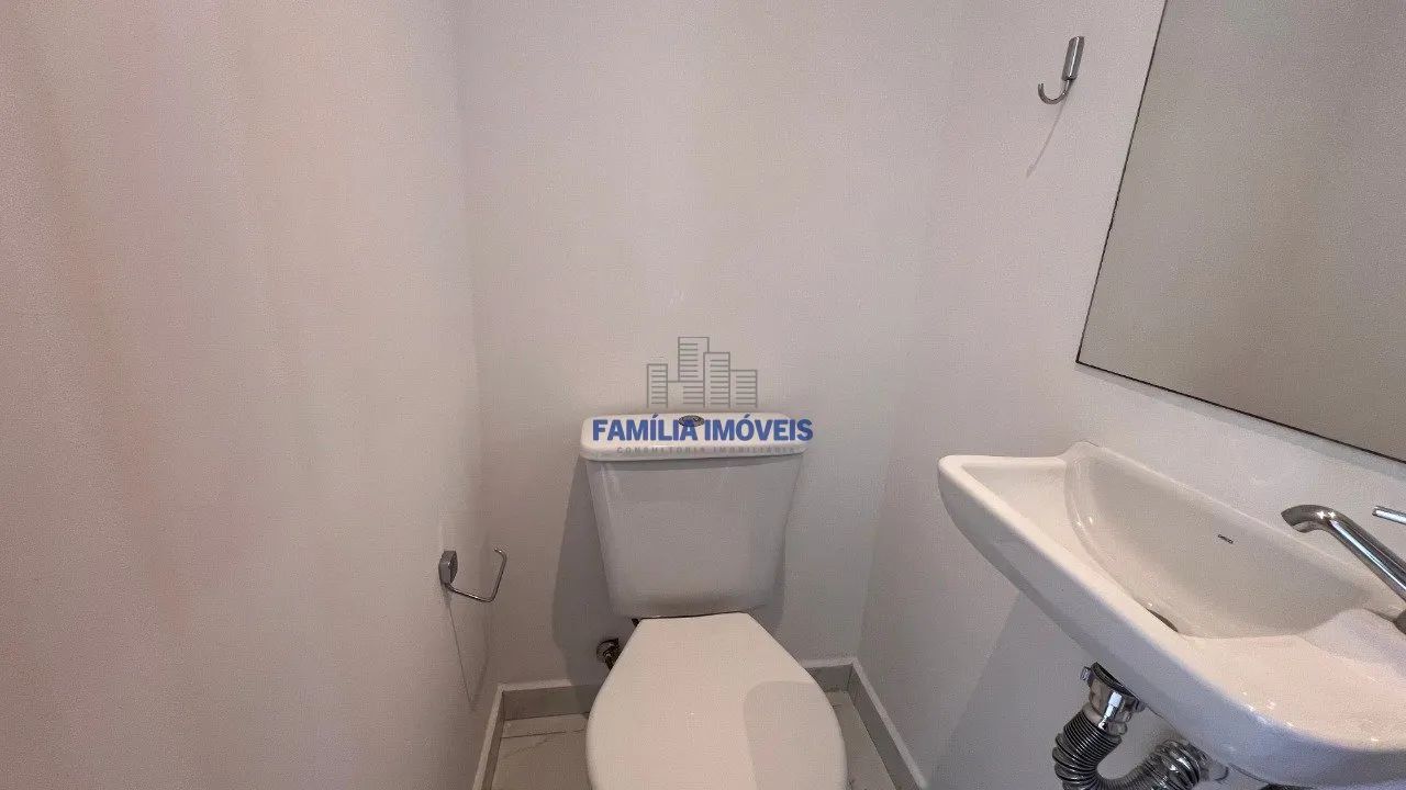 Casa triplex pra alugar 2 suítes churrasqueira Campo Grande Santos - Foto 5