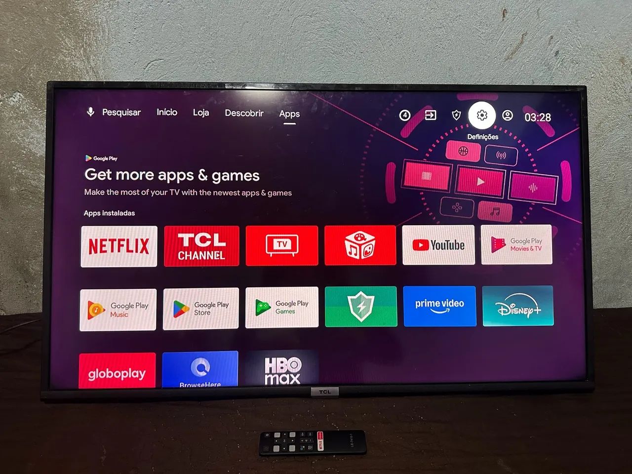 Tv TCL Android 40? perfeita