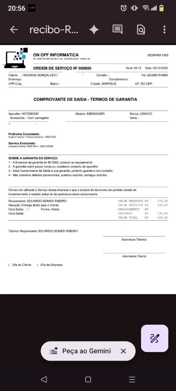 Lenovo core i3 8 GB e 224 gb - Foto 5