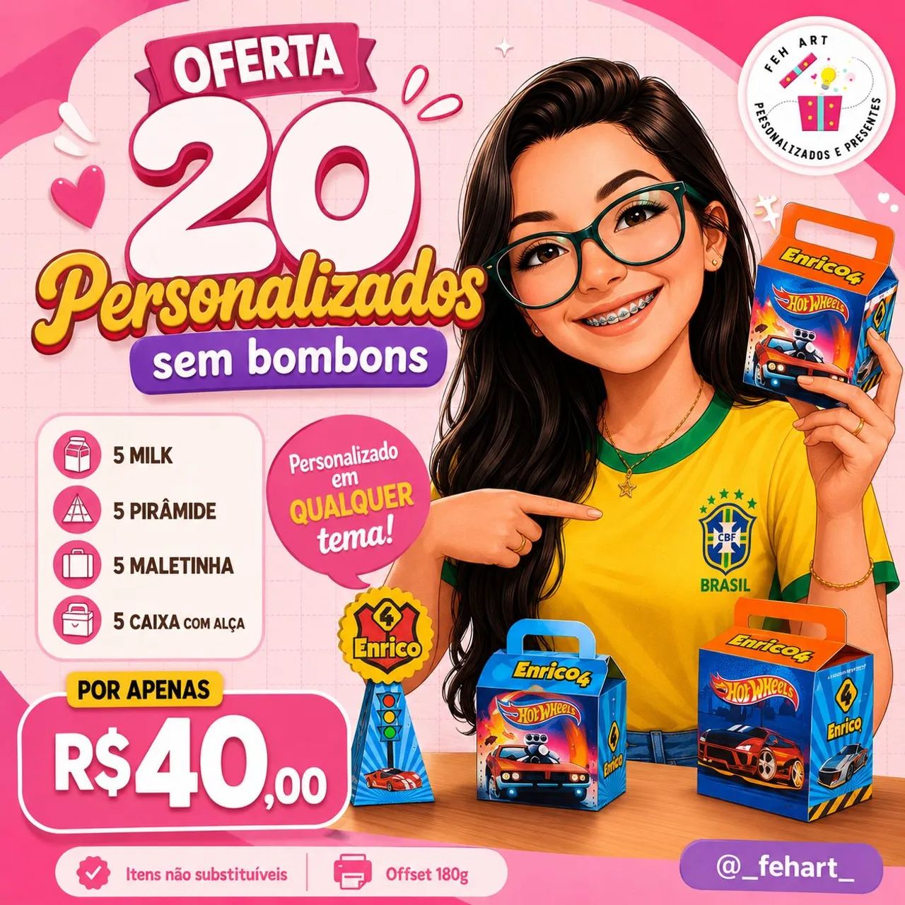 20 PERSONALIZADOS