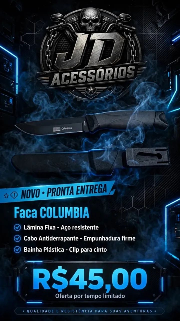 Facas de combate tático