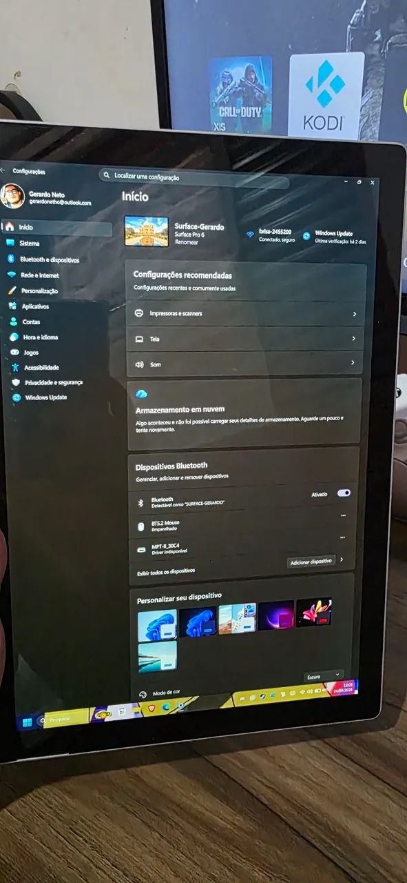 Tablet/PC Surface PRO 6 - 8GB RAM, Core i5, 128GB  - Foto 3