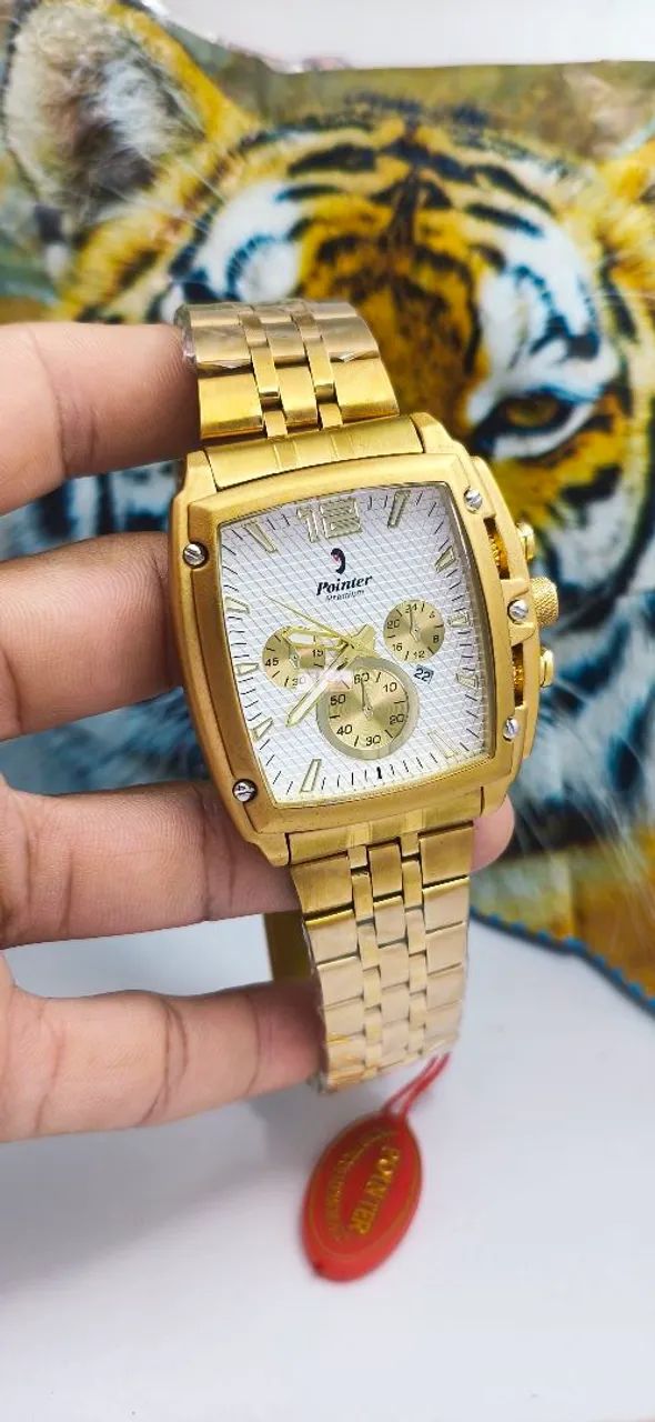 Relógio masculino novo com data top