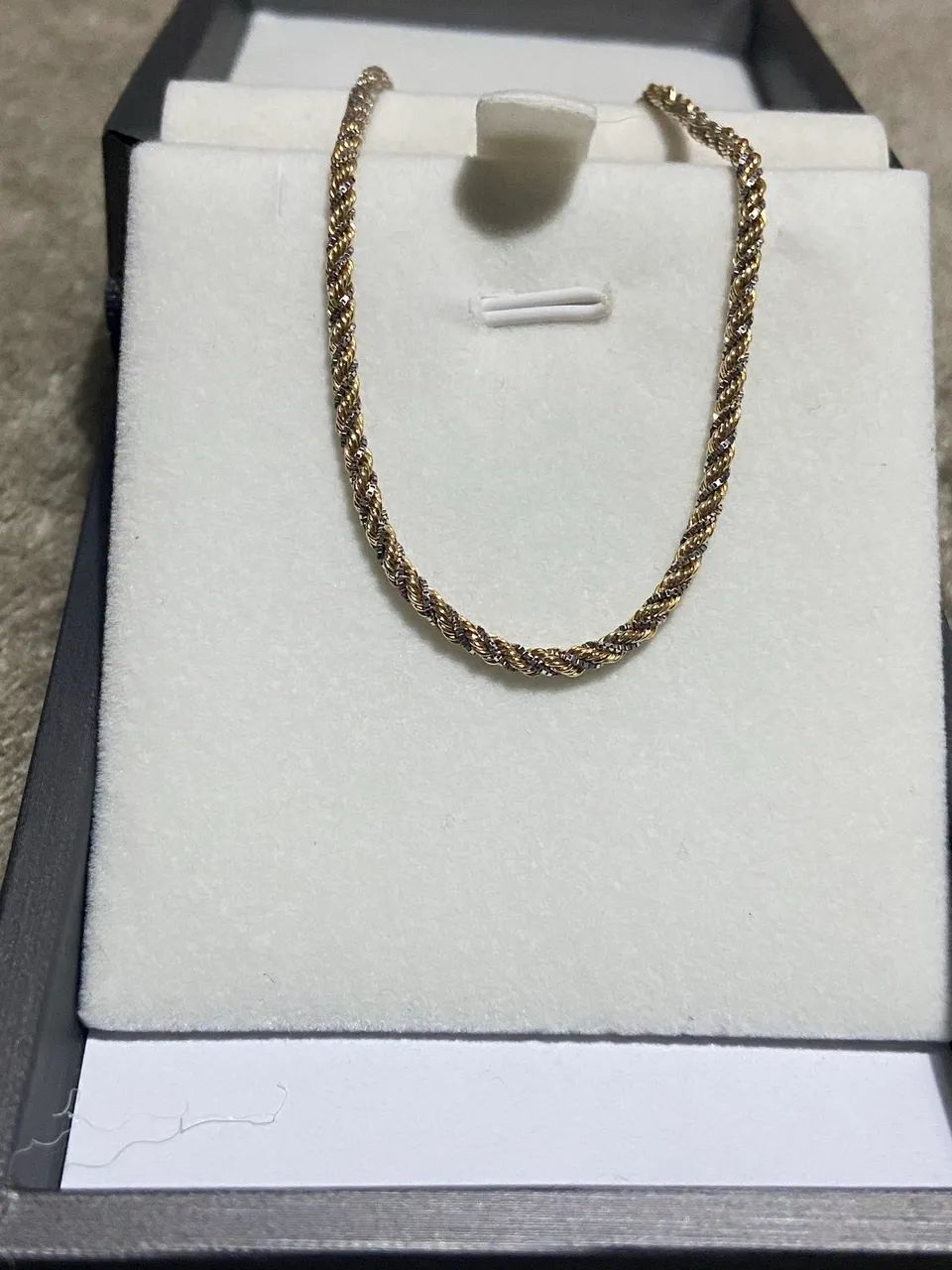 Pulseira ouro amarelo e ouro branco 18k  - Foto 2
