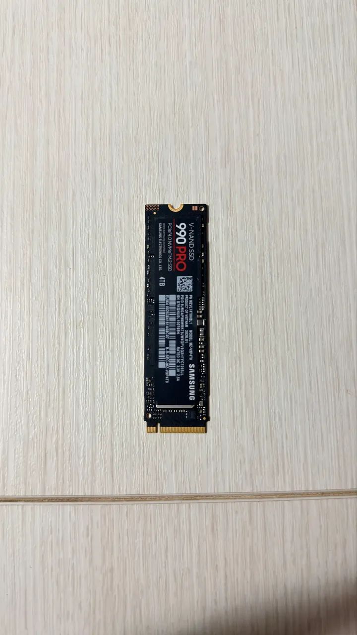ssd vnme m.2 Samsung 990 pro 4TB